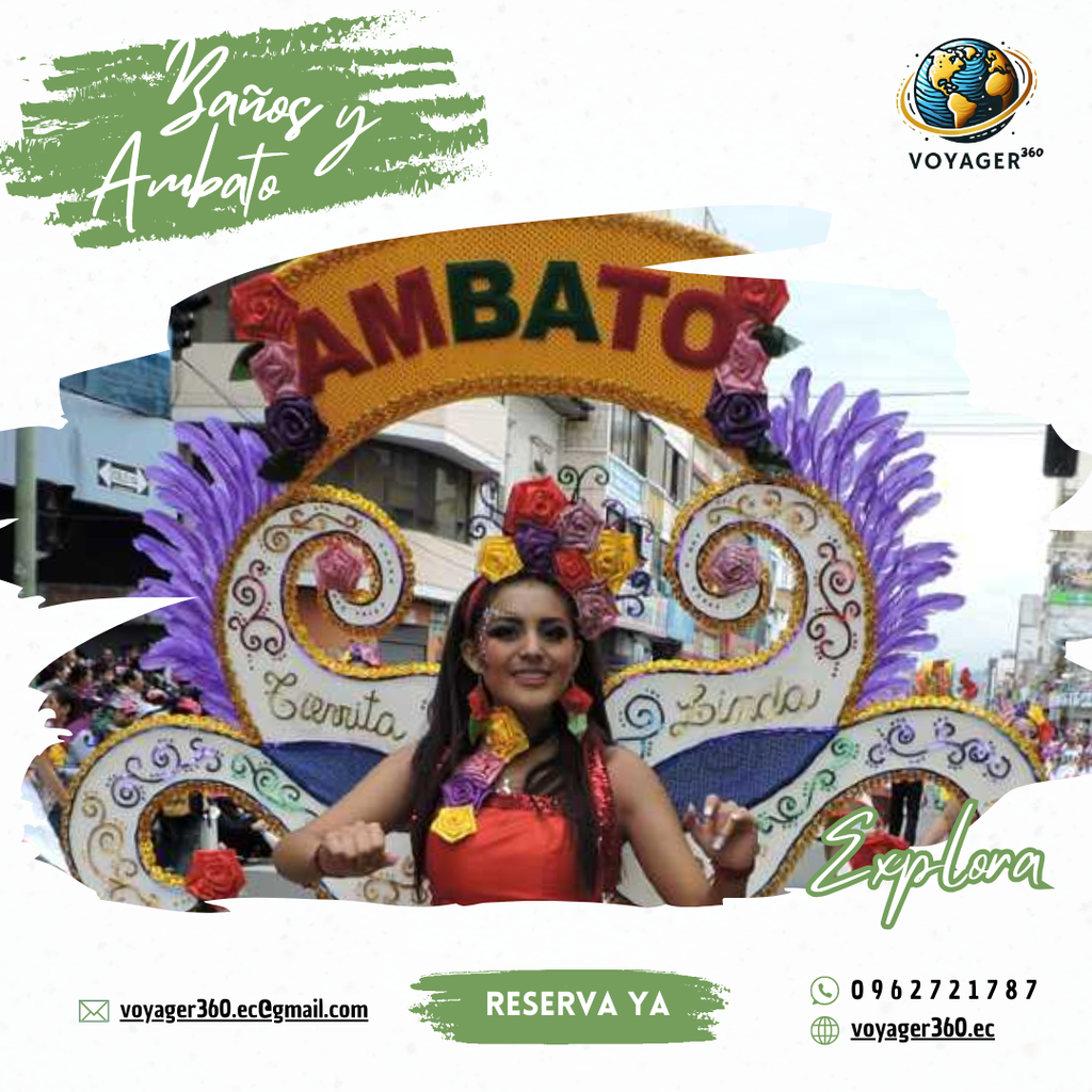 2D 1N Baños - Ambato (Parejas)