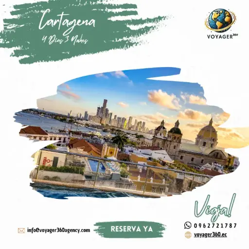 Cartagena Temporada alta Ene, Feb, Jun, Jul, Oct, Dic 4D3N